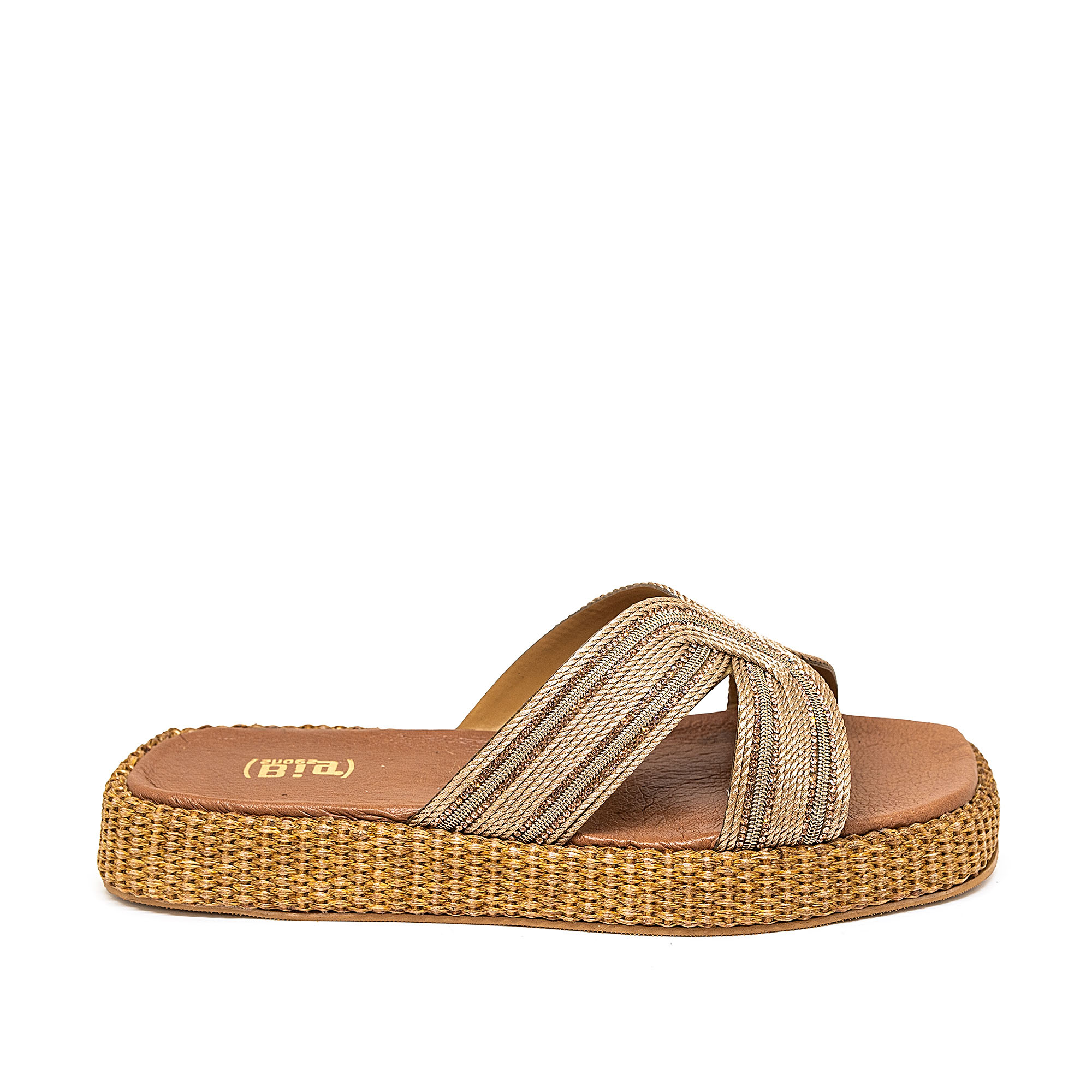 Bigshoes Bigshoes GA0310-39 Δερμάτινο Σανδάλι Χαλκός
